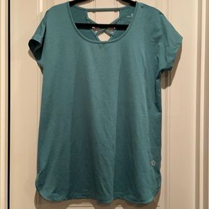 Tuff Athletics Teal Top Sz Large